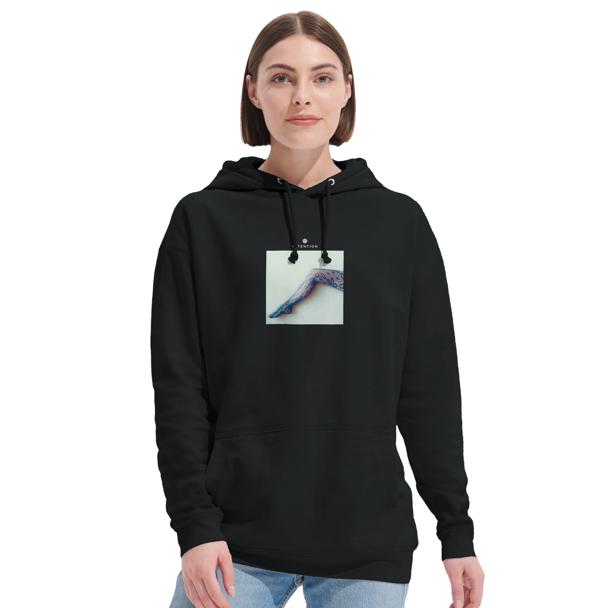 Jazzy - "Lacey Leg" Hoodie Black XS 43