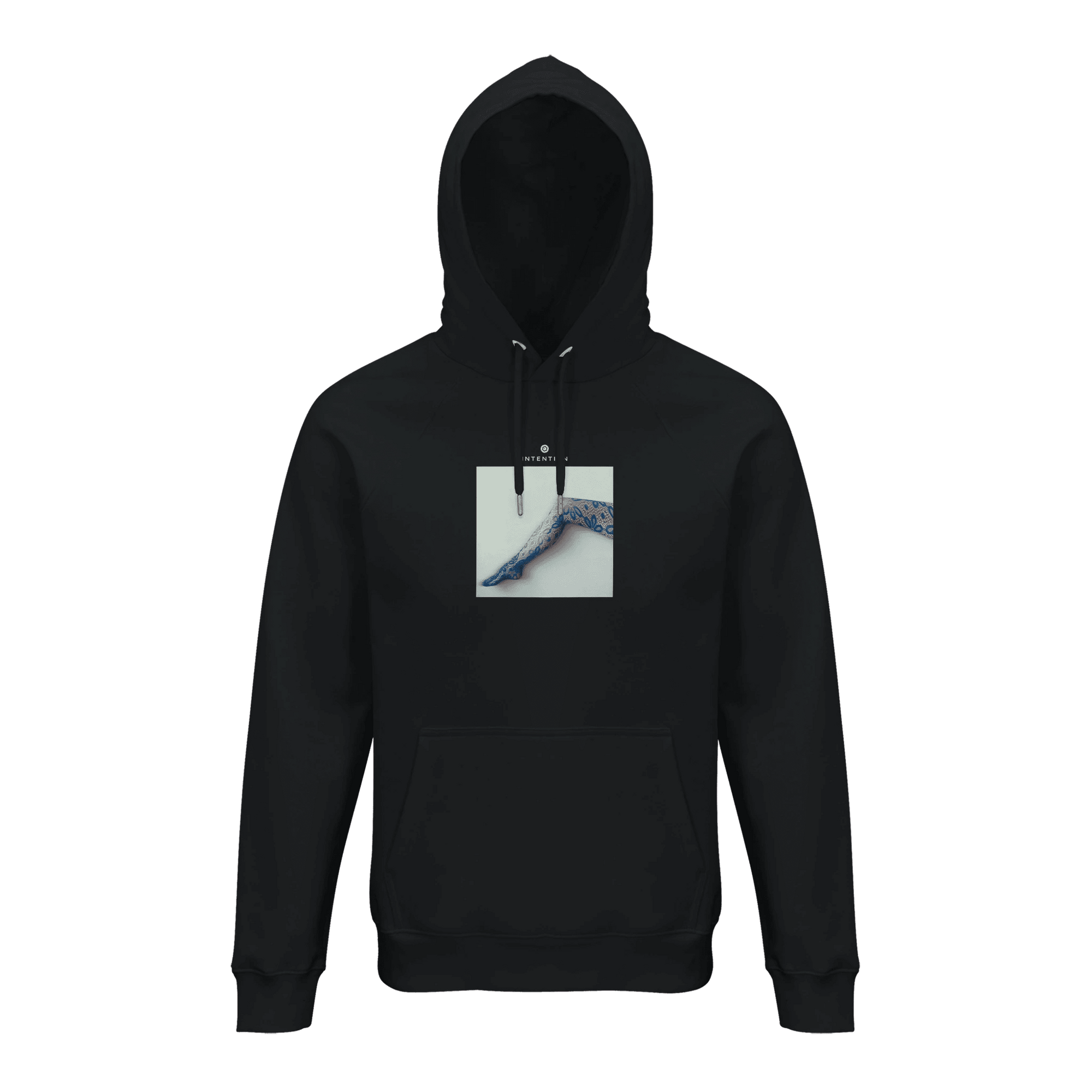 Jazzy - "Lacey Leg" Hoodie Black XS 4