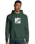 Jazzy - "Lacey Leg" Hoodie Bottle Green XS 3