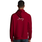 Jazzy - "Lacey Leg" Hoodie Burgundy XS 4