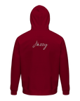Jazzy - "Lacey Leg" Hoodie Burgundy XS 2