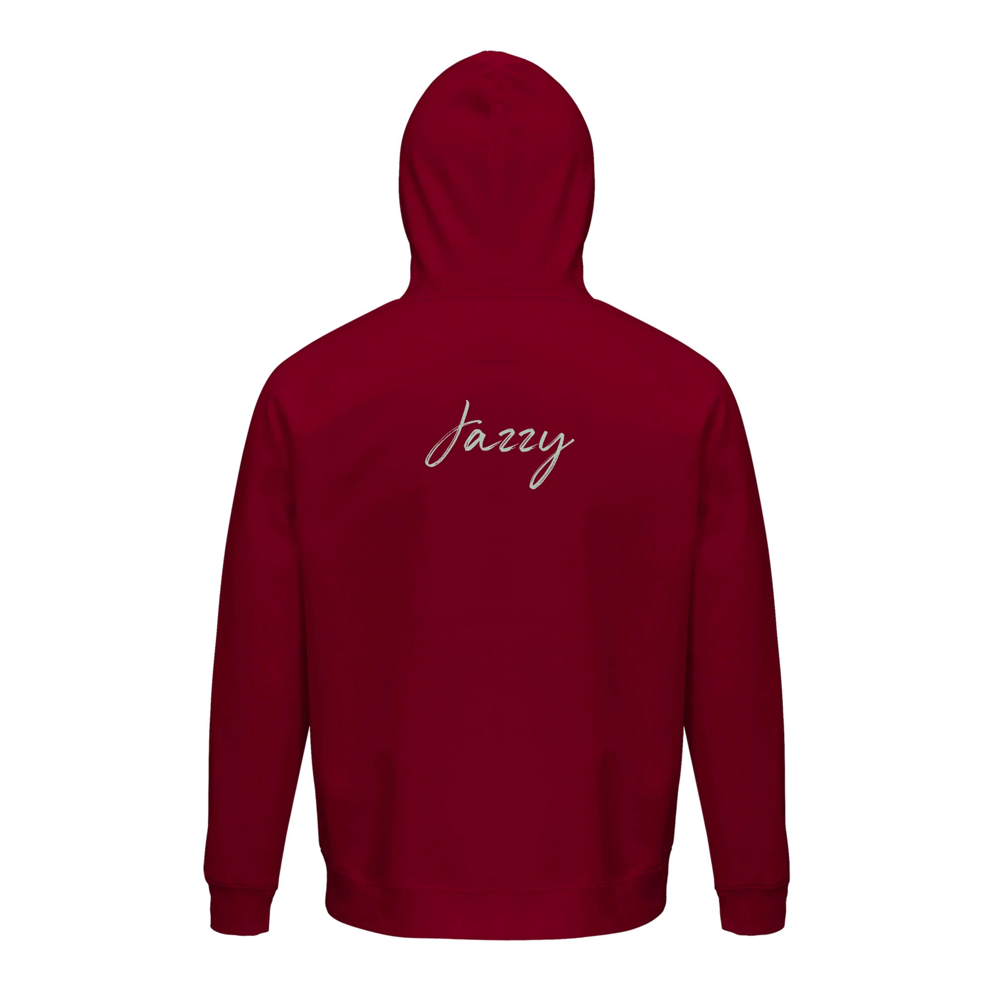 Jazzy - "Lacey Leg" Hoodie Burgundy XS 2