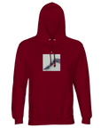 Jazzy - "Lacey Leg" Hoodie Burgundy XS 9