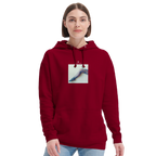 Jazzy - "Lacey Leg" Hoodie Burgundy XS 5