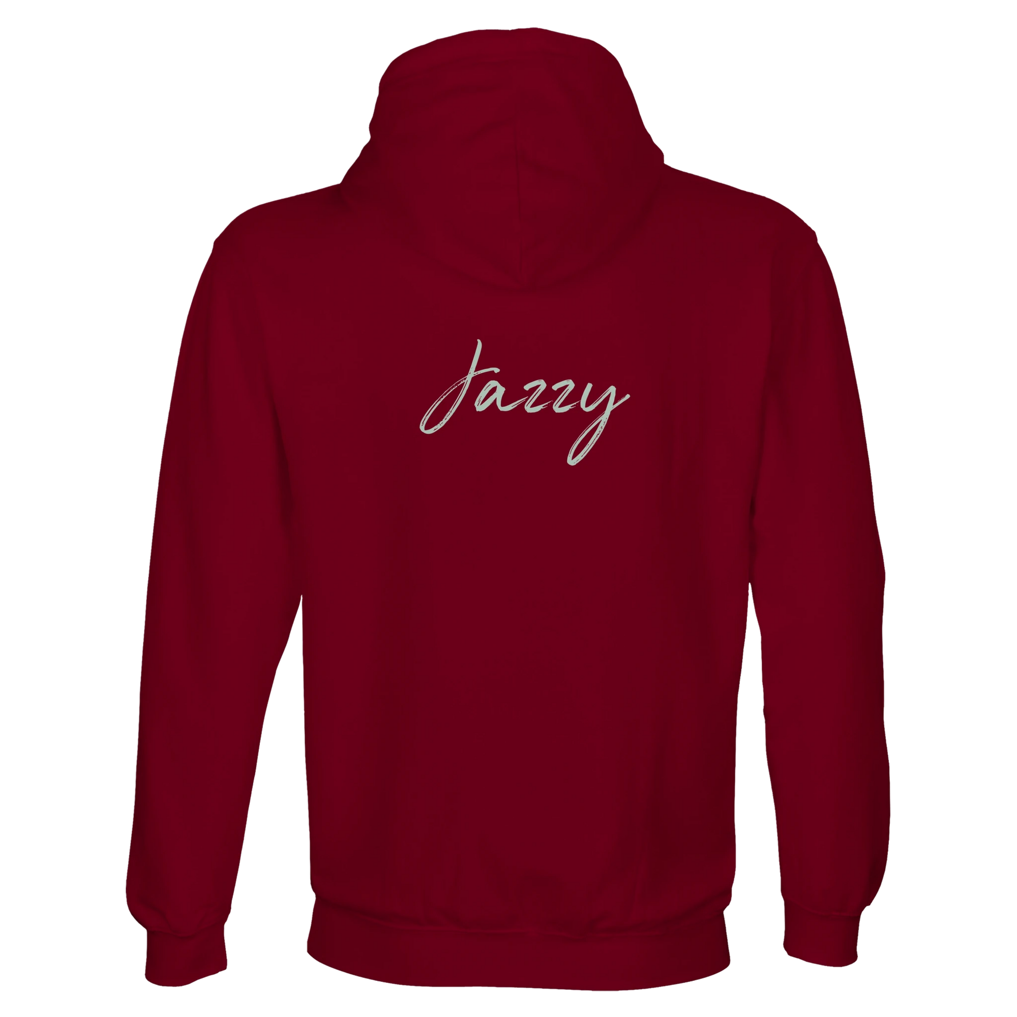 Jazzy - "Lacey Leg" Hoodie Burgundy XS 10