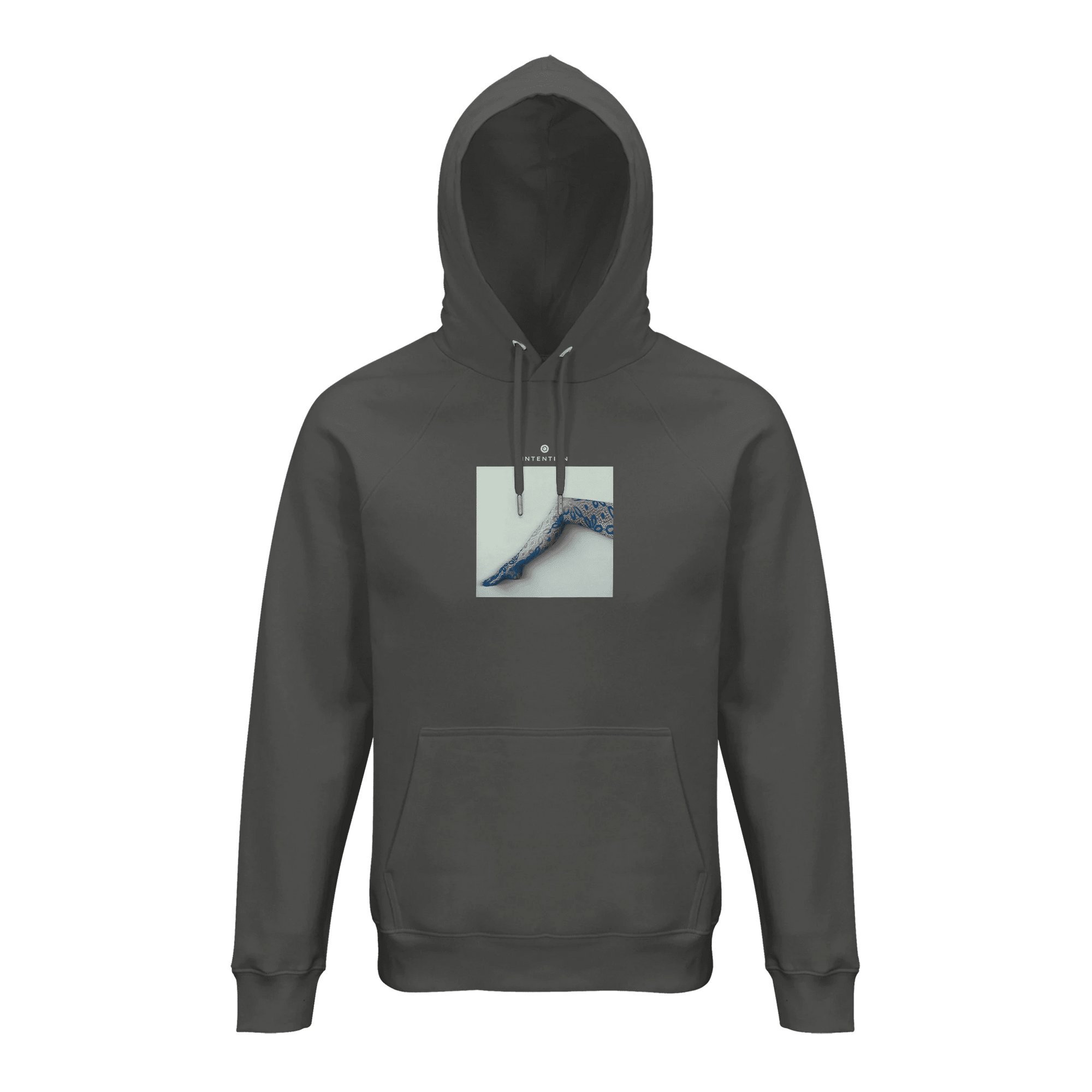 Jazzy - "Lacey Leg" Hoodie charcoal melange XS 1