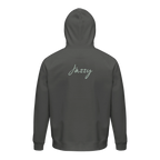 Jazzy - "Lacey Leg" Hoodie charcoal melange XS 2