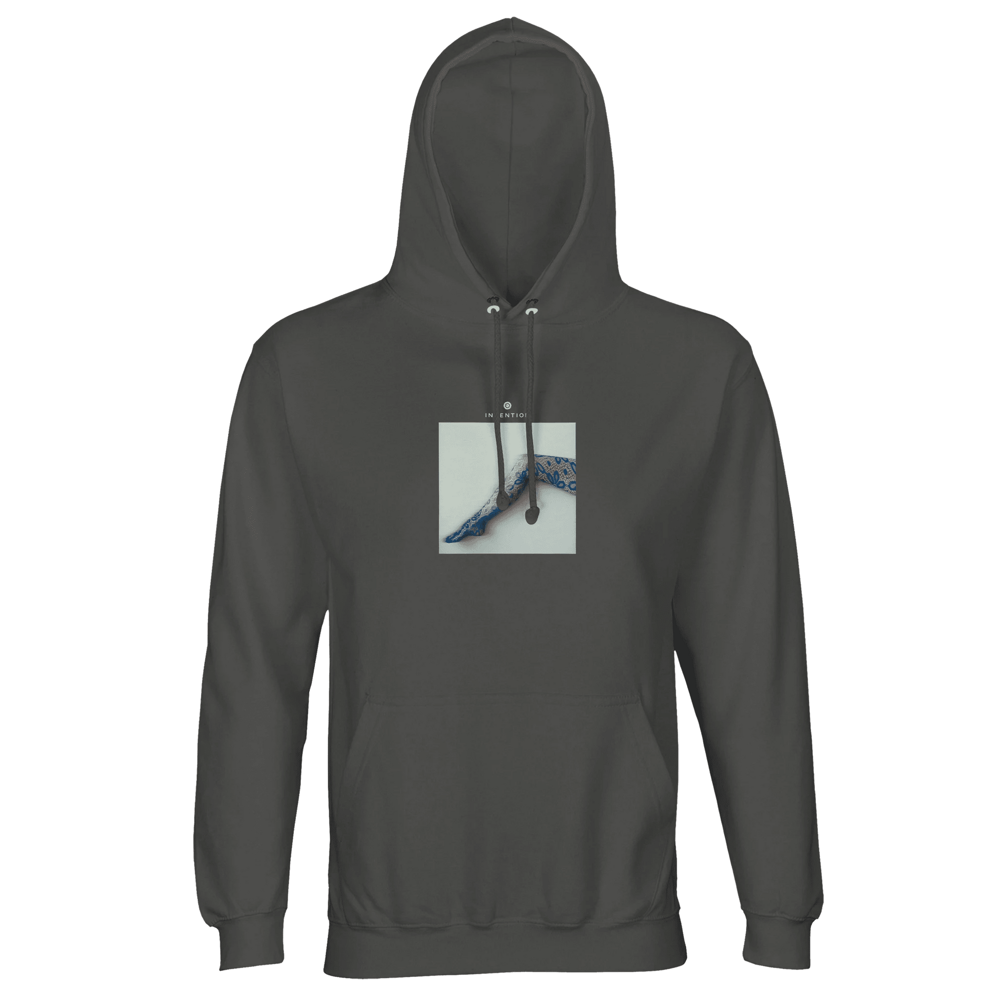 Jazzy - "Lacey Leg" Hoodie charcoal melange XS 24