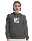 Jazzy - "Lacey Leg" Hoodie Grey Melange XS 5