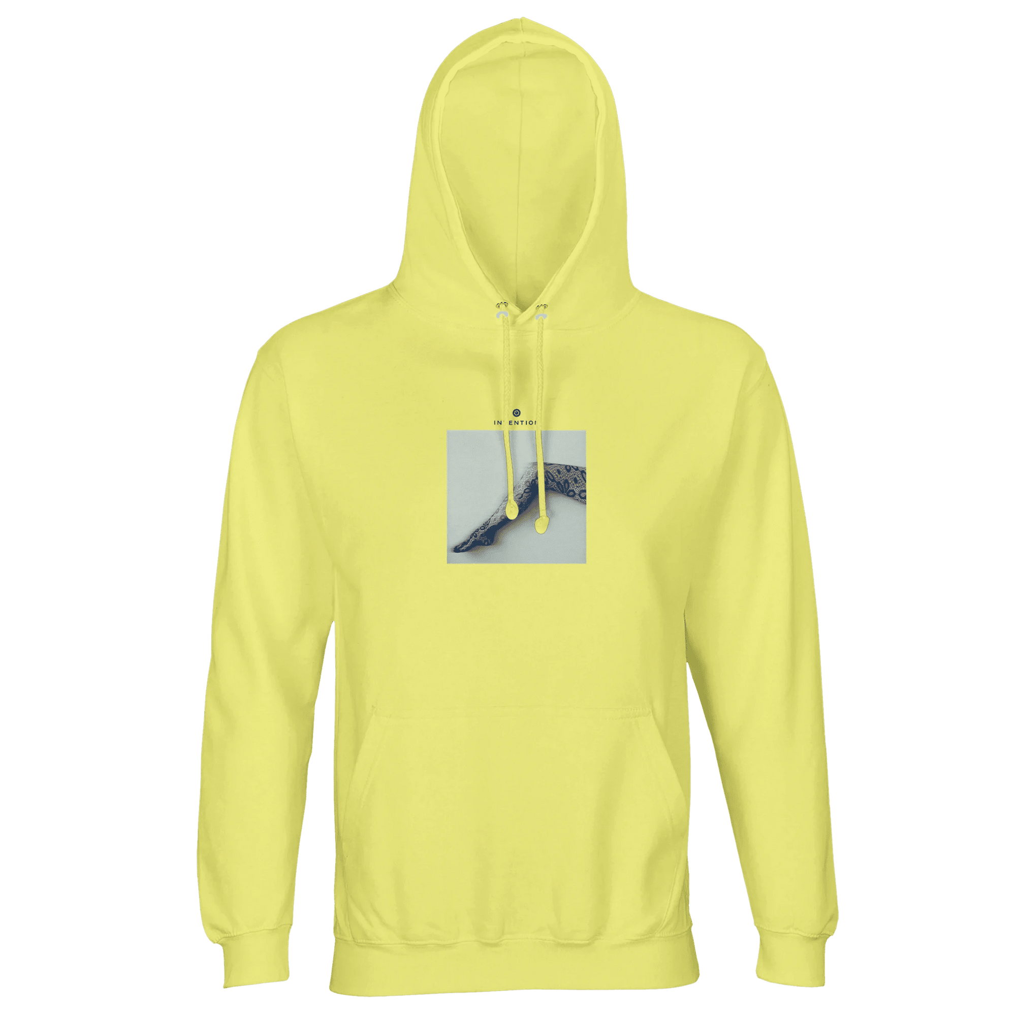 Jazzy - "Lacey Leg" Hoodie Light Yellow XS 19