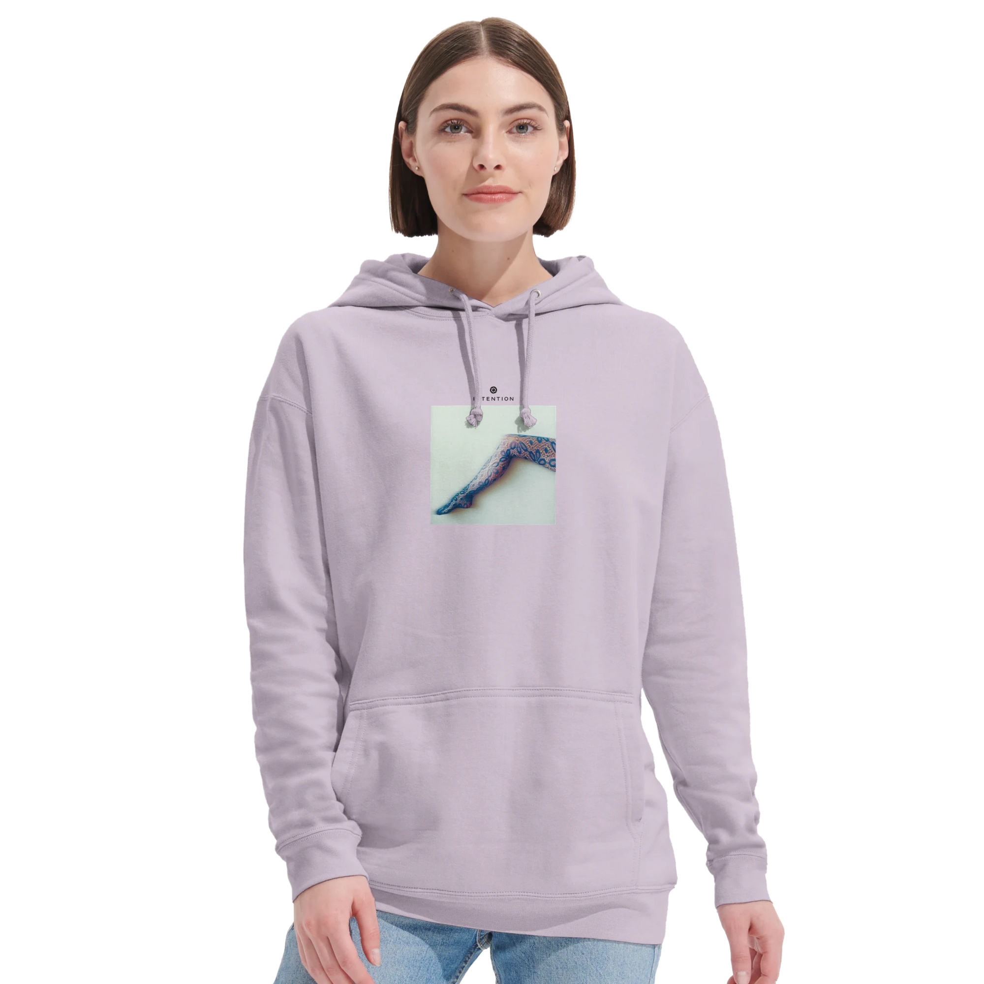 Jazzy - "Lacey Leg" Hoodie lilak XS 38