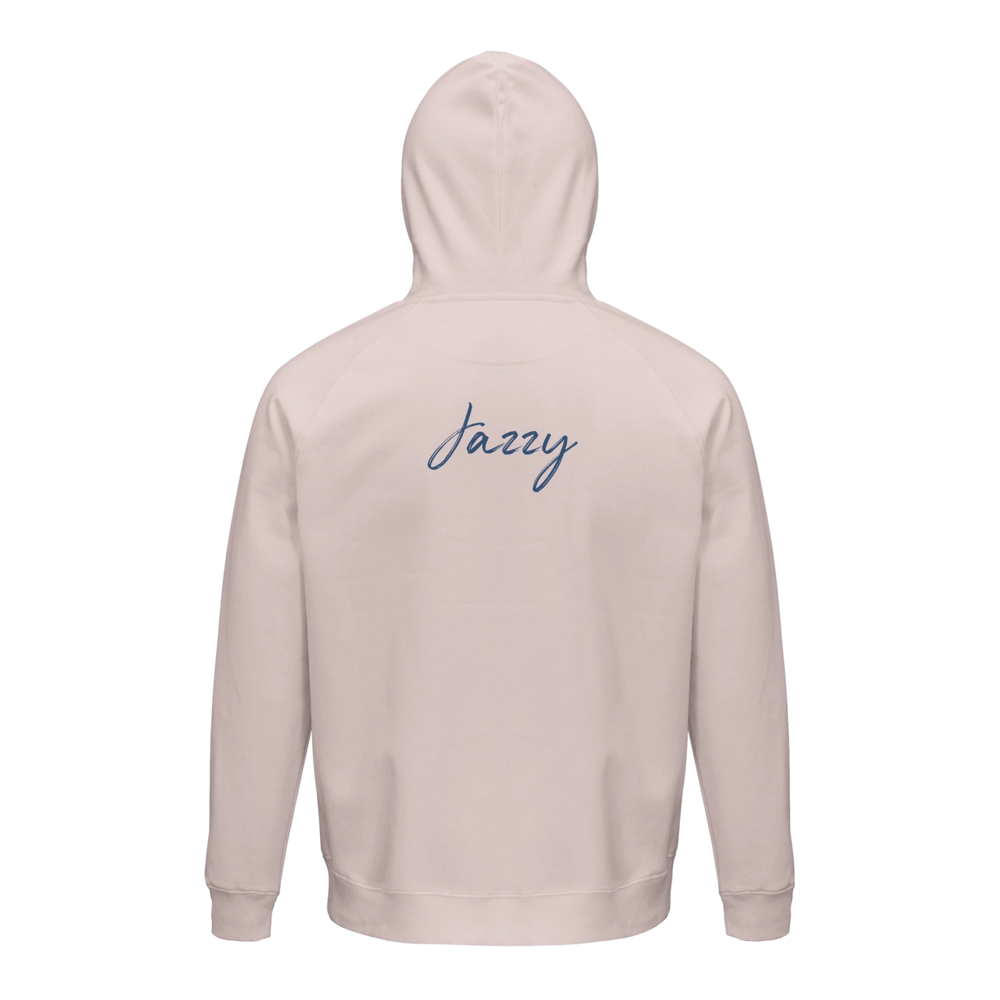 Jazzy - "Lacey Leg" Hoodie Pale Pink XS 2
