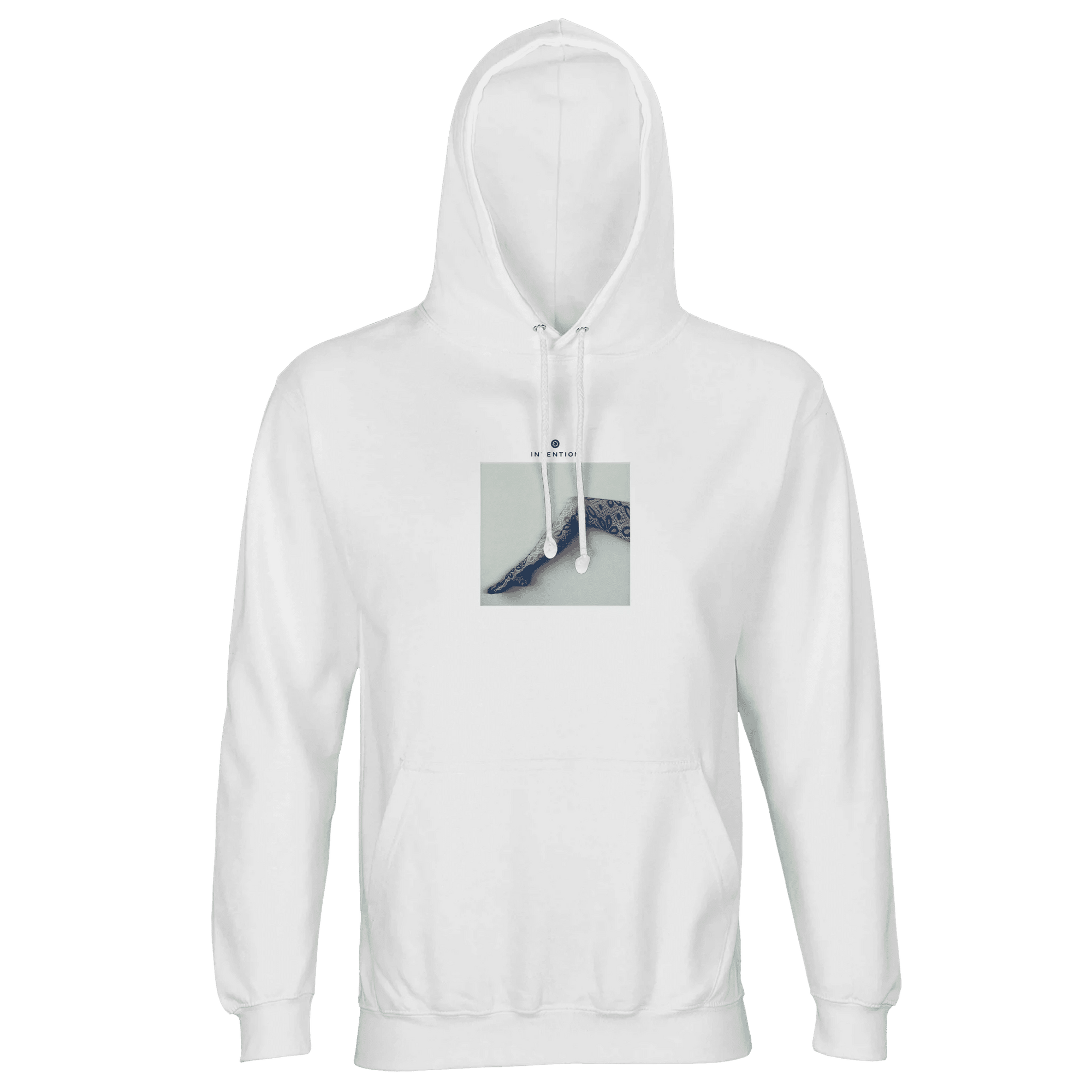 Jazzy - "Lacey Leg" Hoodie White XS 14