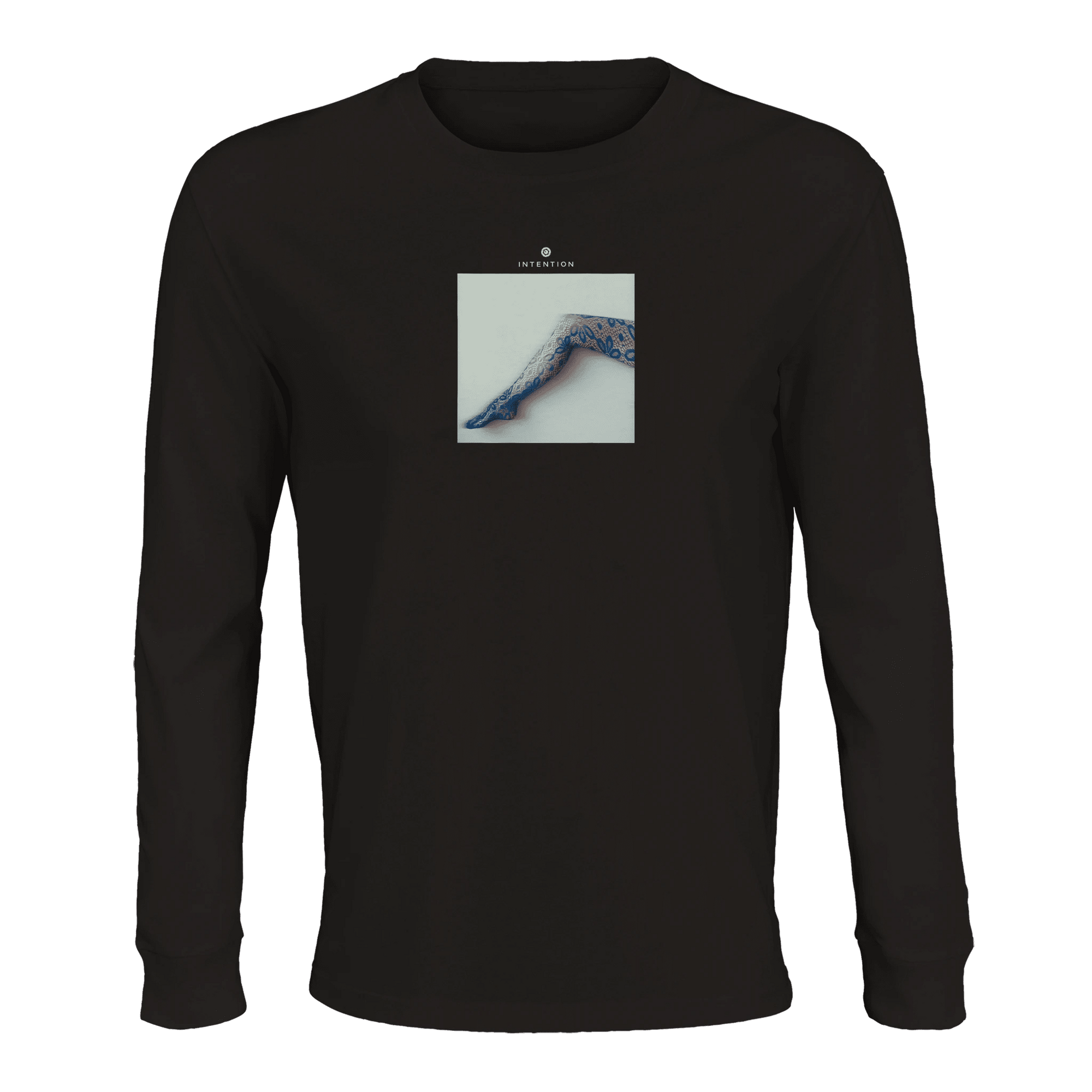 Jazzy - "Lacey Leg" Long sleeve Deep Black XS 1