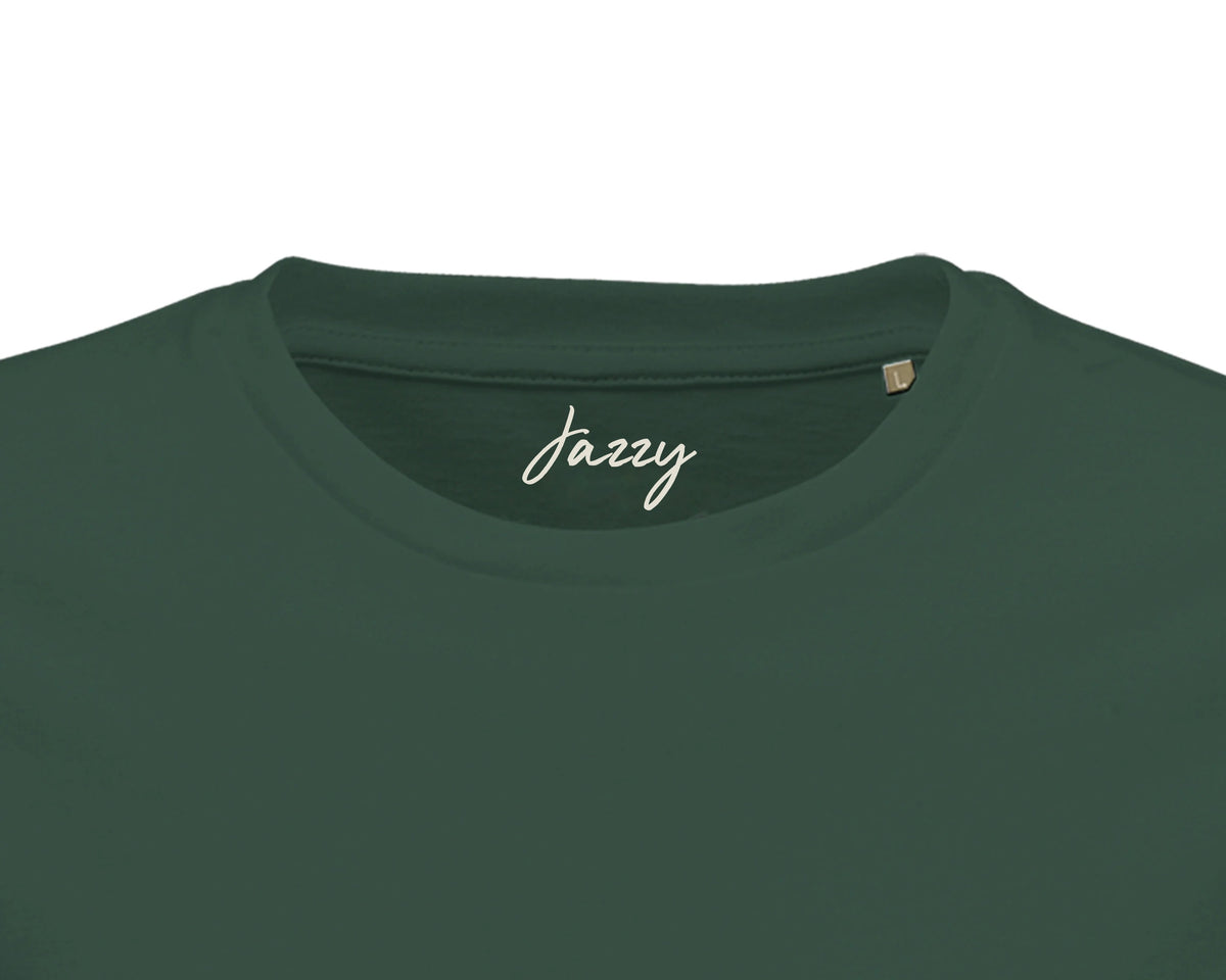 Jazzy - "Lacey Leg" T-shirt Bottle Green 2