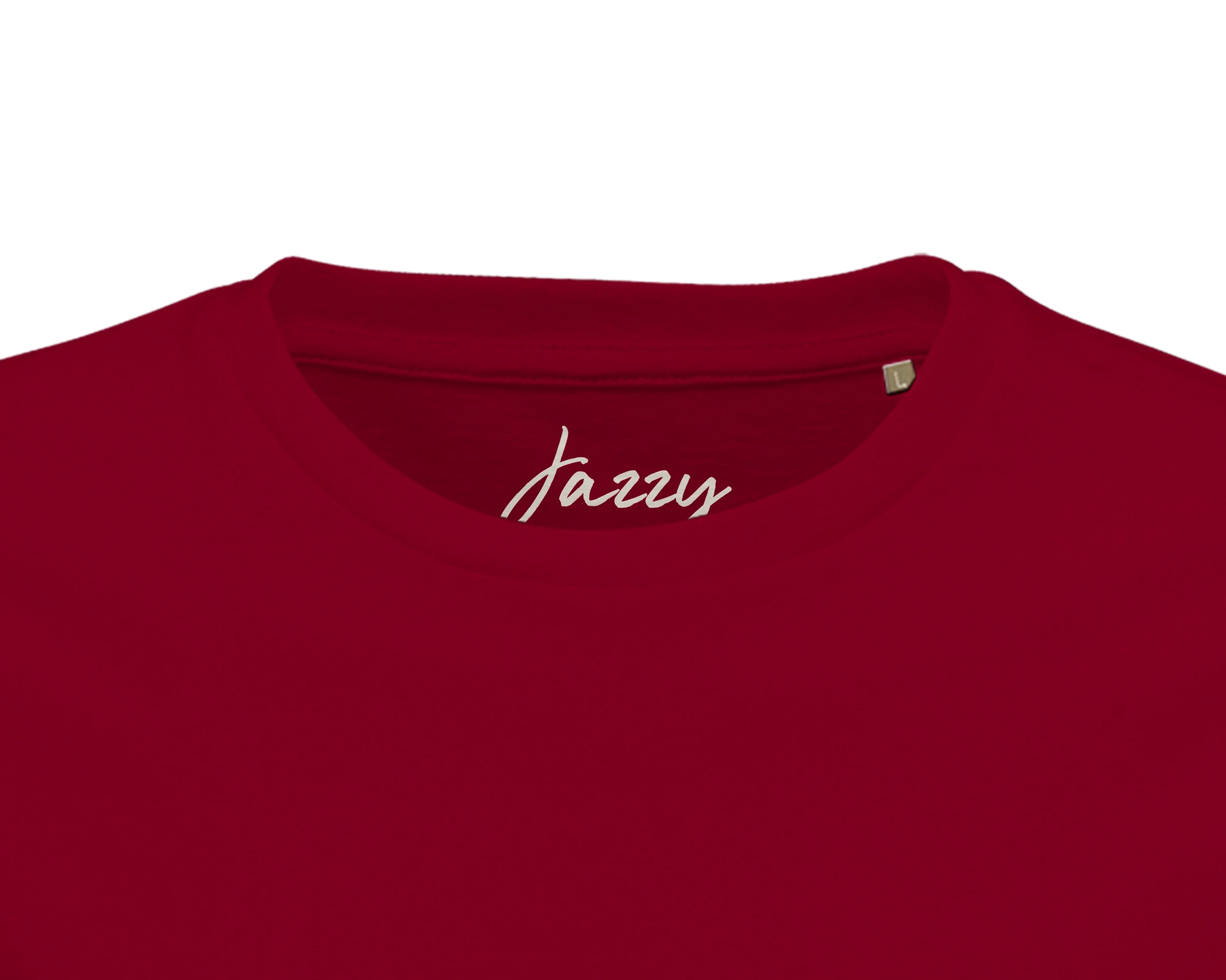 Jazzy - "Lacey Leg" T-shirt Burgundy 2
