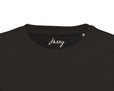Jazzy - "Lacey Leg" T-shirt Deep Black 2