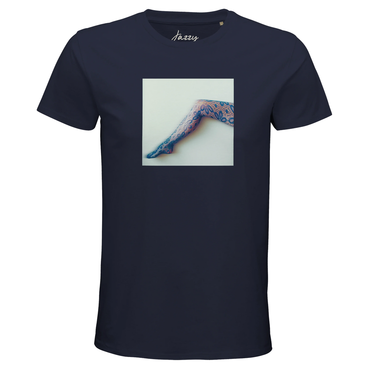 Jazzy - "Lacey Leg" T-shirt French Navy 1