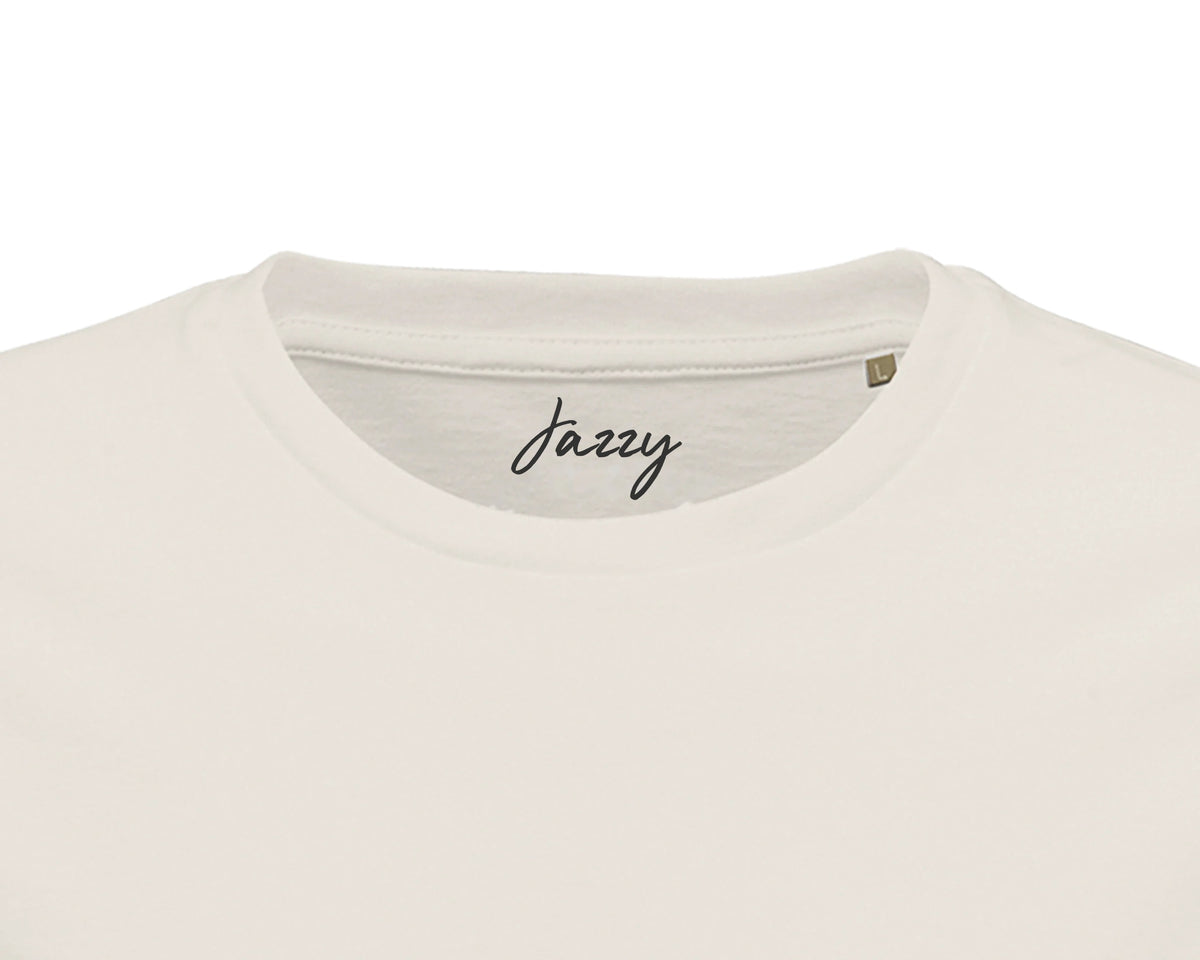 Jazzy - "Lacey Leg" T-shirt Off White 2