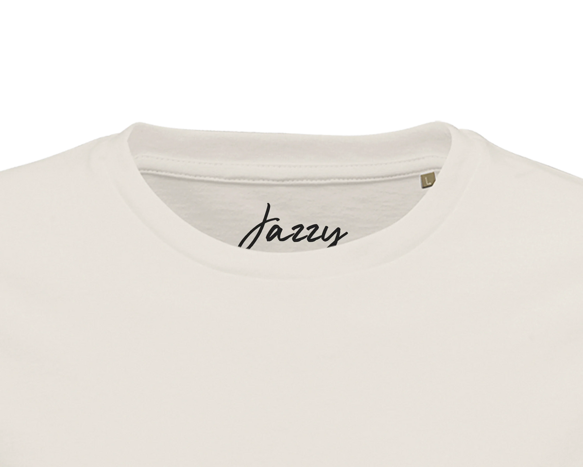 Jazzy - "Lacey Leg" T-shirt Off White 2