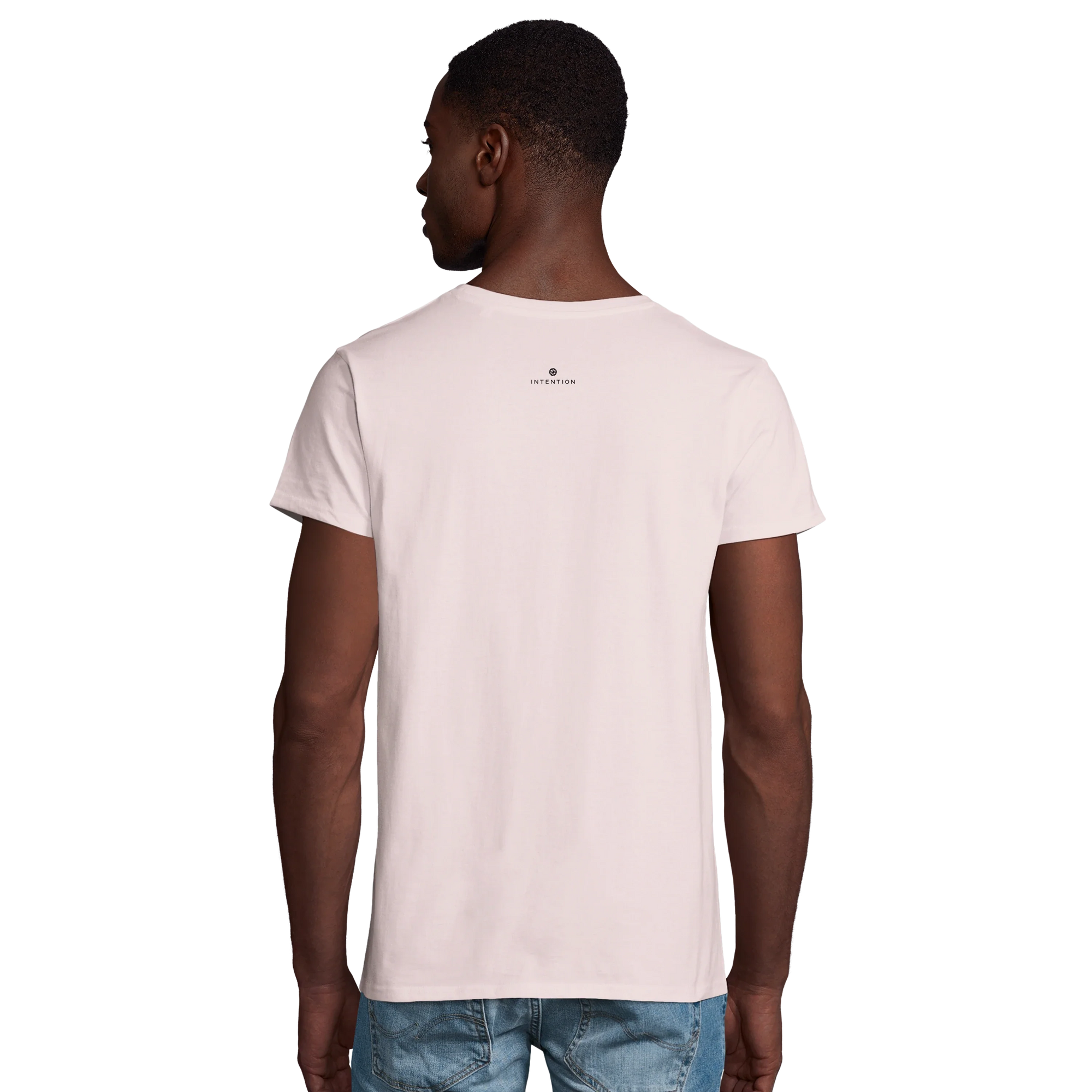 Jazzy - "Lacey Leg" T-shirt Pale Pink 4