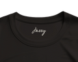 Jazzy - "Lacey Leg" T-shirt Deep Black 2