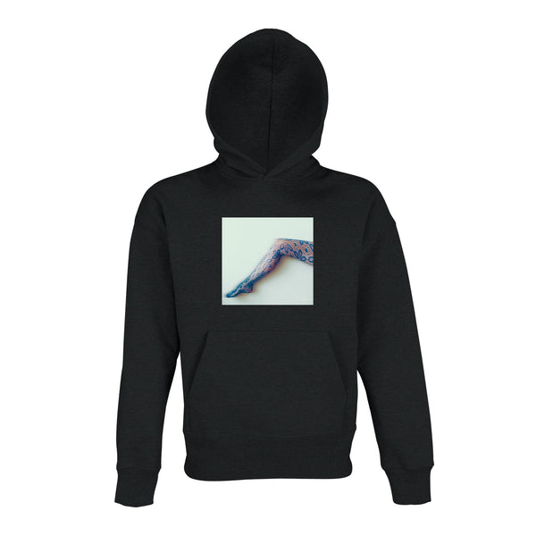 Jazzy - "Lacey Leg" Hoodie Black 1