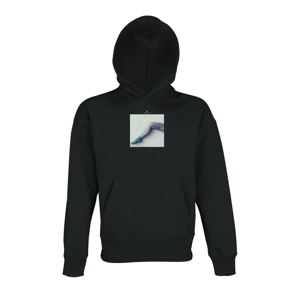 Jazzy - "Lacey Leg" Hoodie Black 1