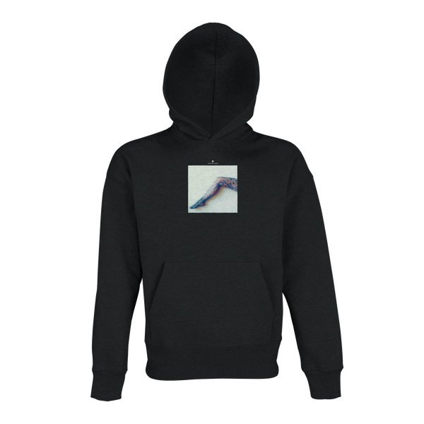 Jazzy - "Lacey Leg" Hoodie Black 1