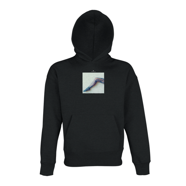 Jazzy - "Lacey Leg" Hoodie Black 1