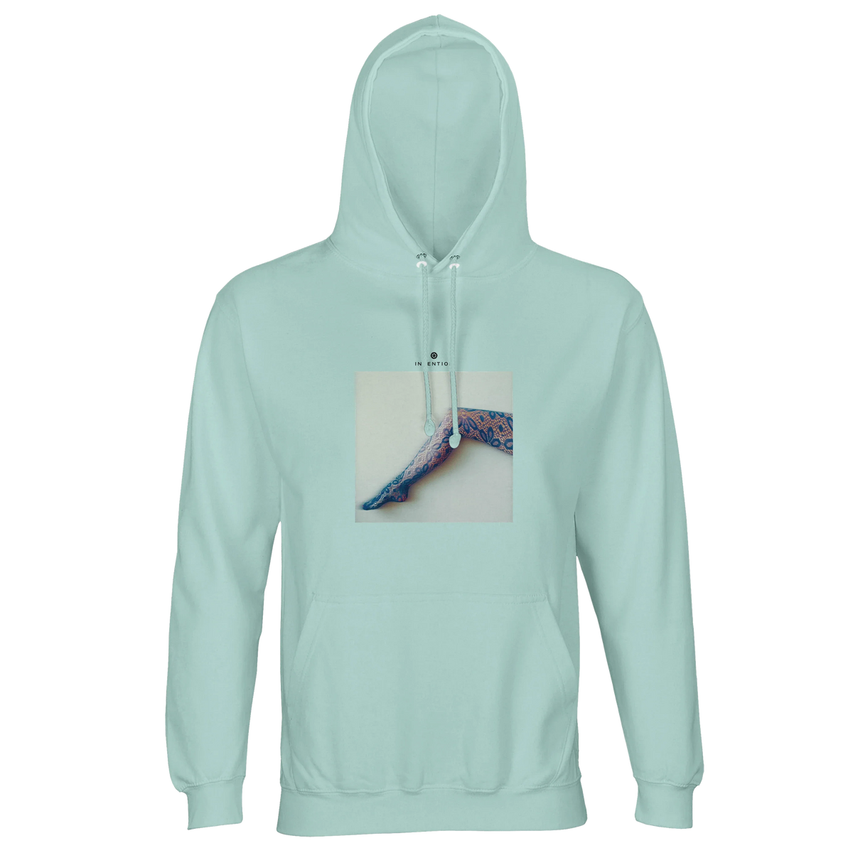 Jazzy - "Lacey Leg" Hoodie arctic blue 1