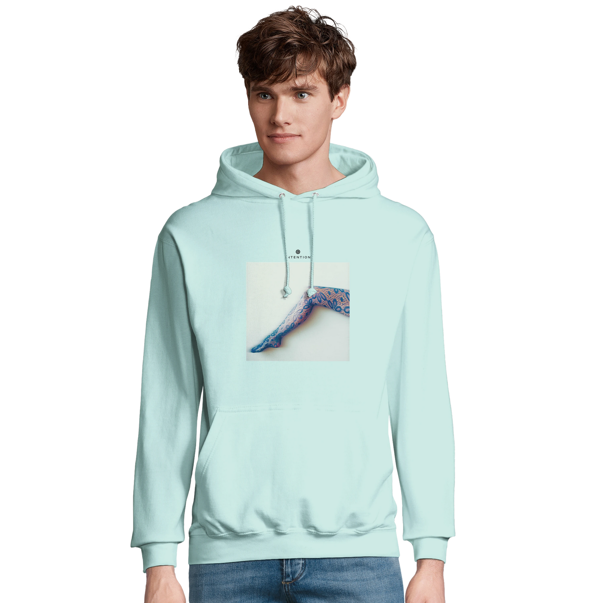 Jazzy - "Lacey Leg" Hoodie arctic blue XS 3