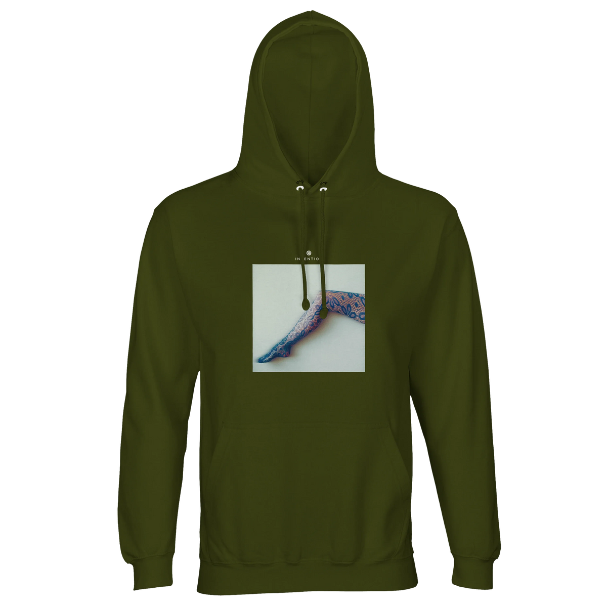 Jazzy - "Lacey Leg" Hoodie Army 1