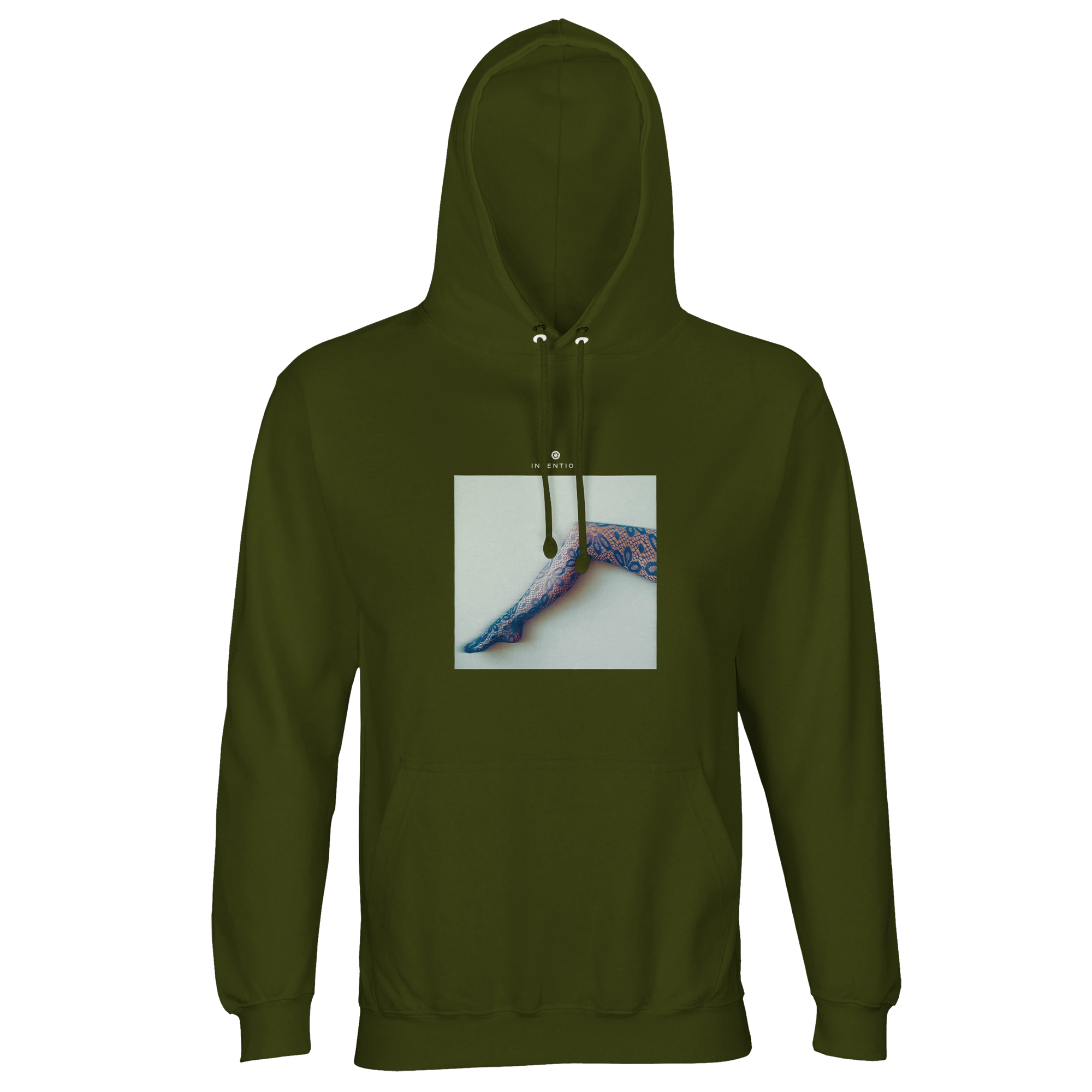 Jazzy - "Lacey Leg" Hoodie Army XS 1
