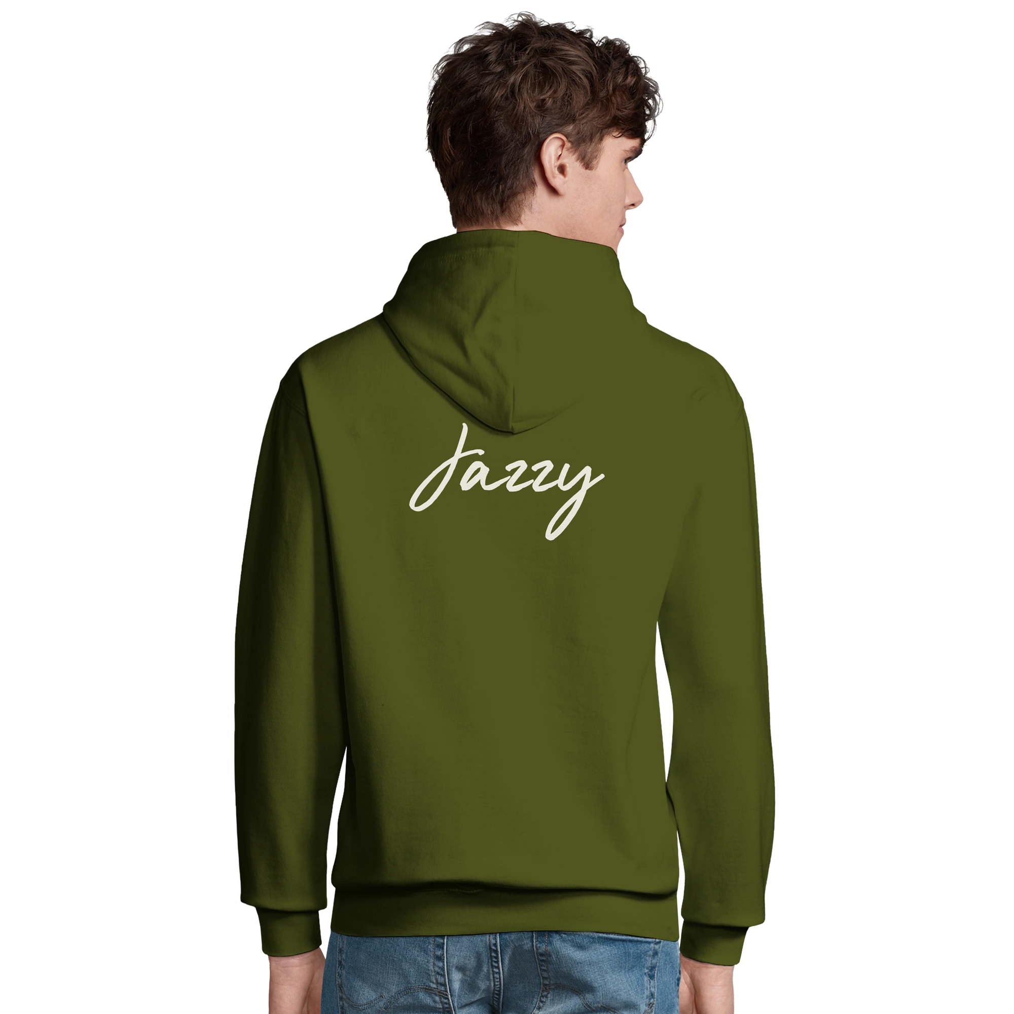 Jazzy - "Lacey Leg" Hoodie Army XS 4