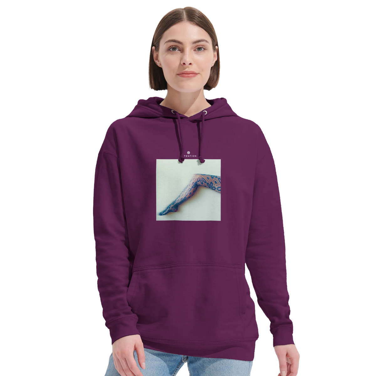 Jazzy - "Lacey Leg" Hoodie astral purple 6