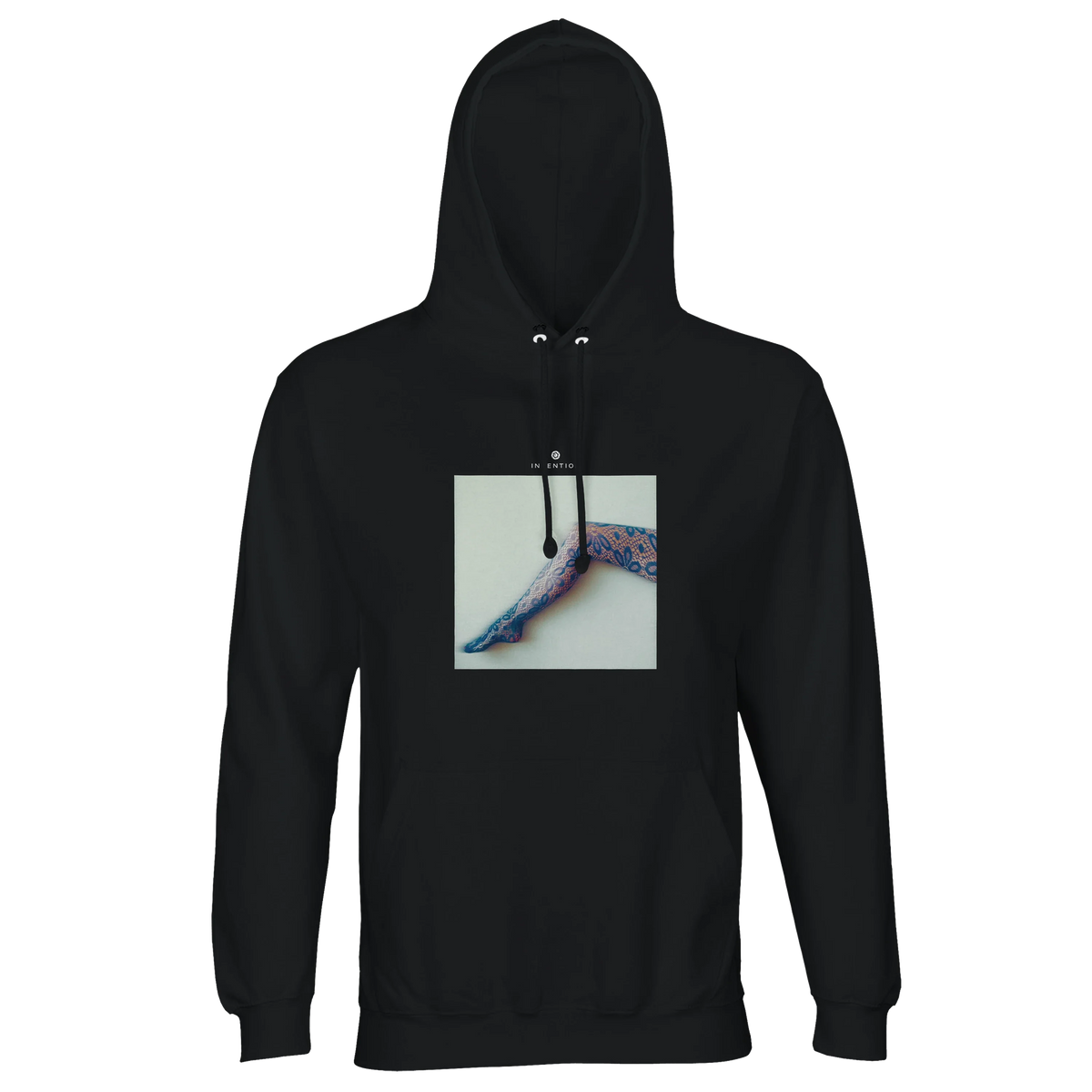 Jazzy - "Lacey Leg" Hoodie Black 1