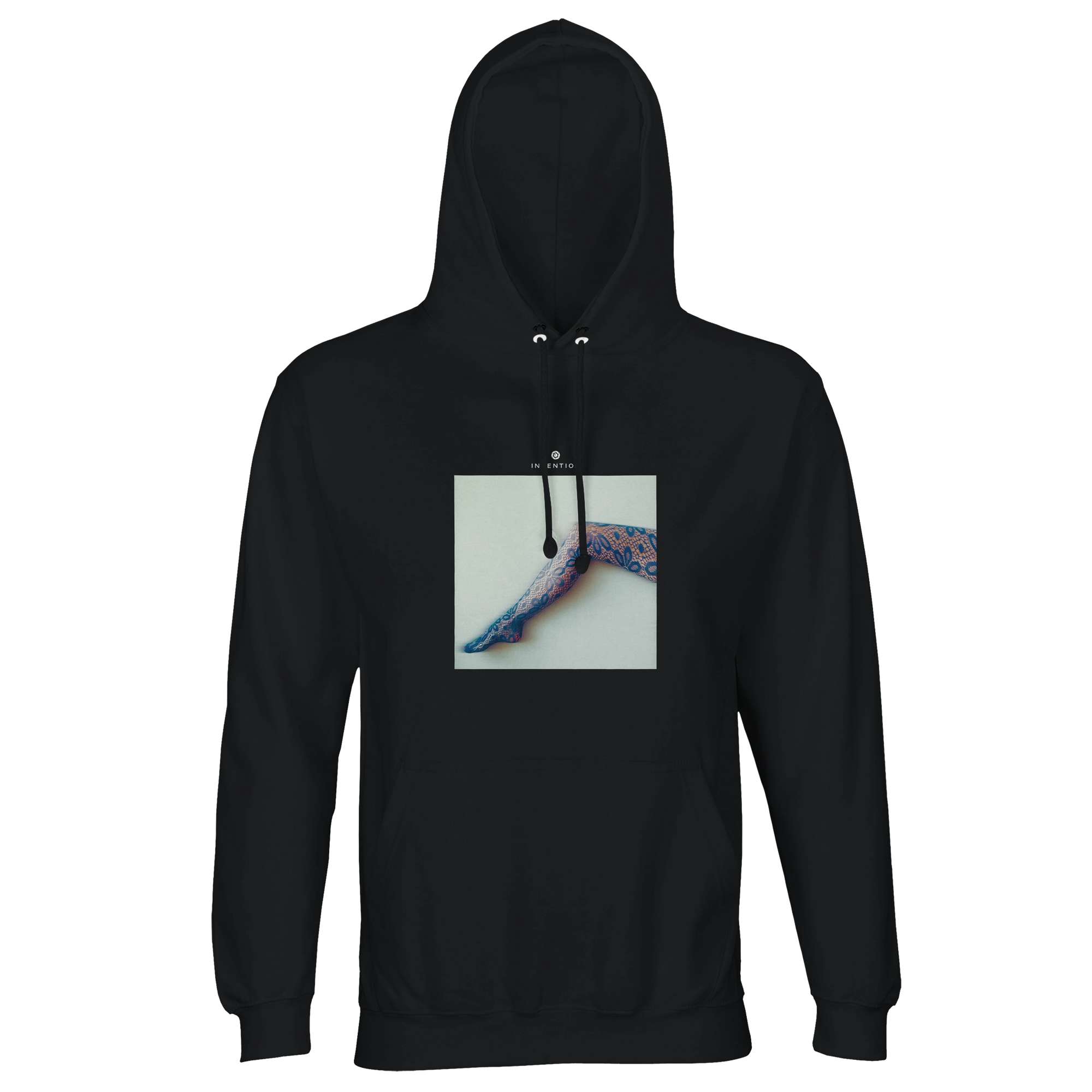 Jazzy - "Lacey Leg" Hoodie Black XS 1