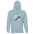 Jazzy - "Lacey Leg" Hoodie creamy blue 1