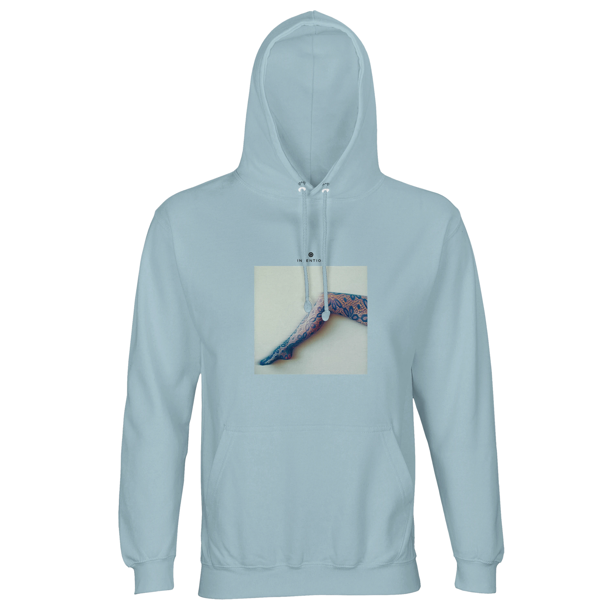 Jazzy - "Lacey Leg" Hoodie creamy blue XS 1