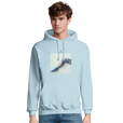Jazzy - "Lacey Leg" Hoodie creamy blue 3