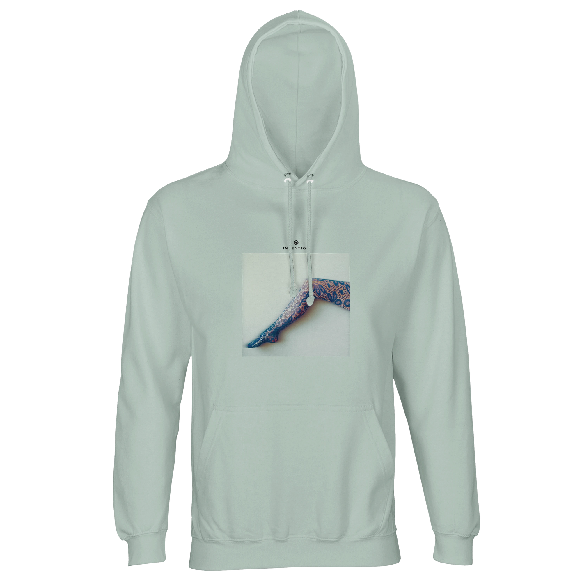 Jazzy - "Lacey Leg" Hoodie creamy green XS 1