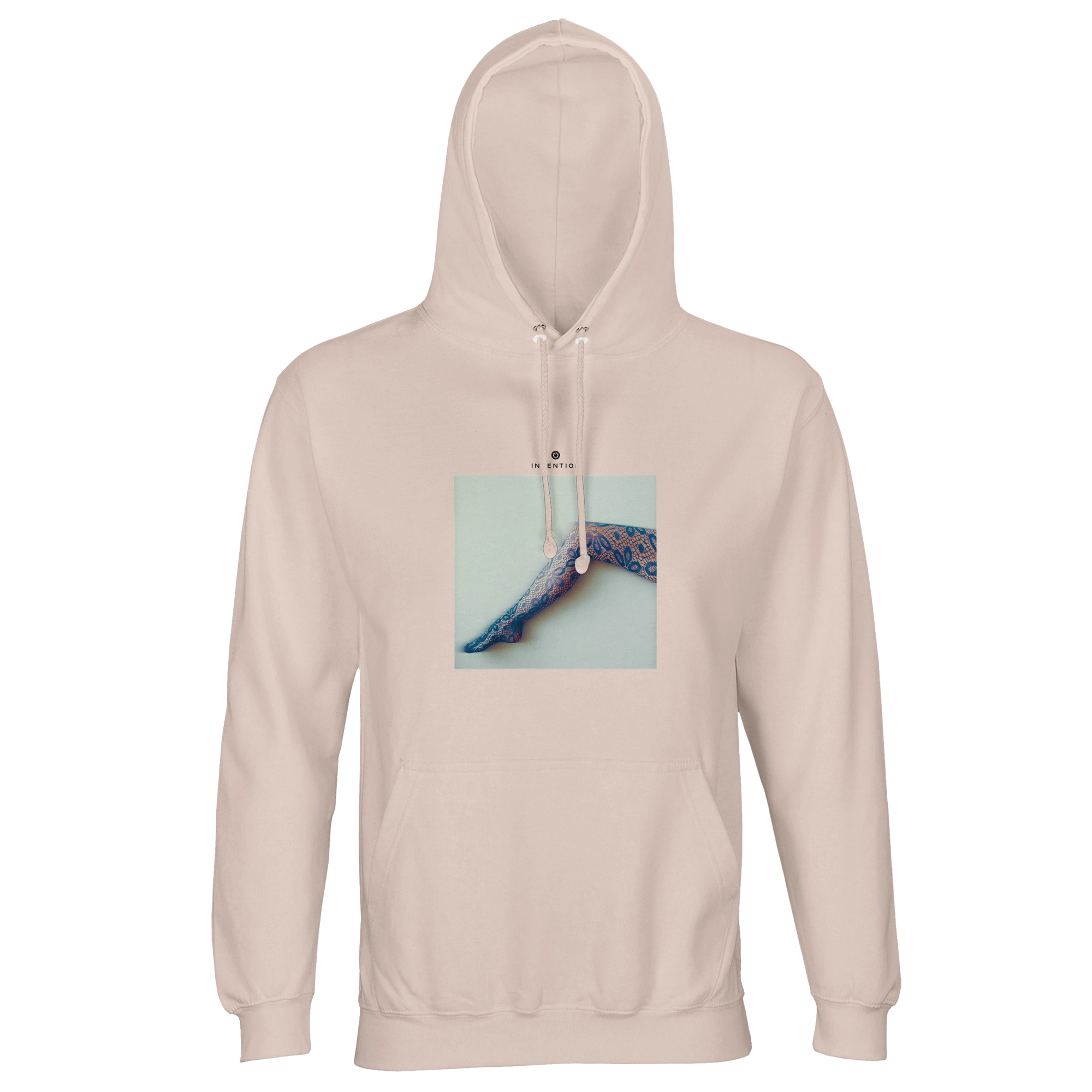 Jazzy - "Lacey Leg" Hoodie creamy pink XS 1