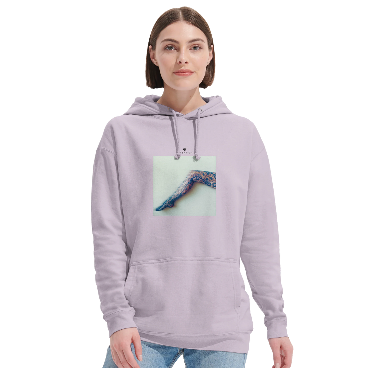 Jazzy - "Lacey Leg" Hoodie lilak 5