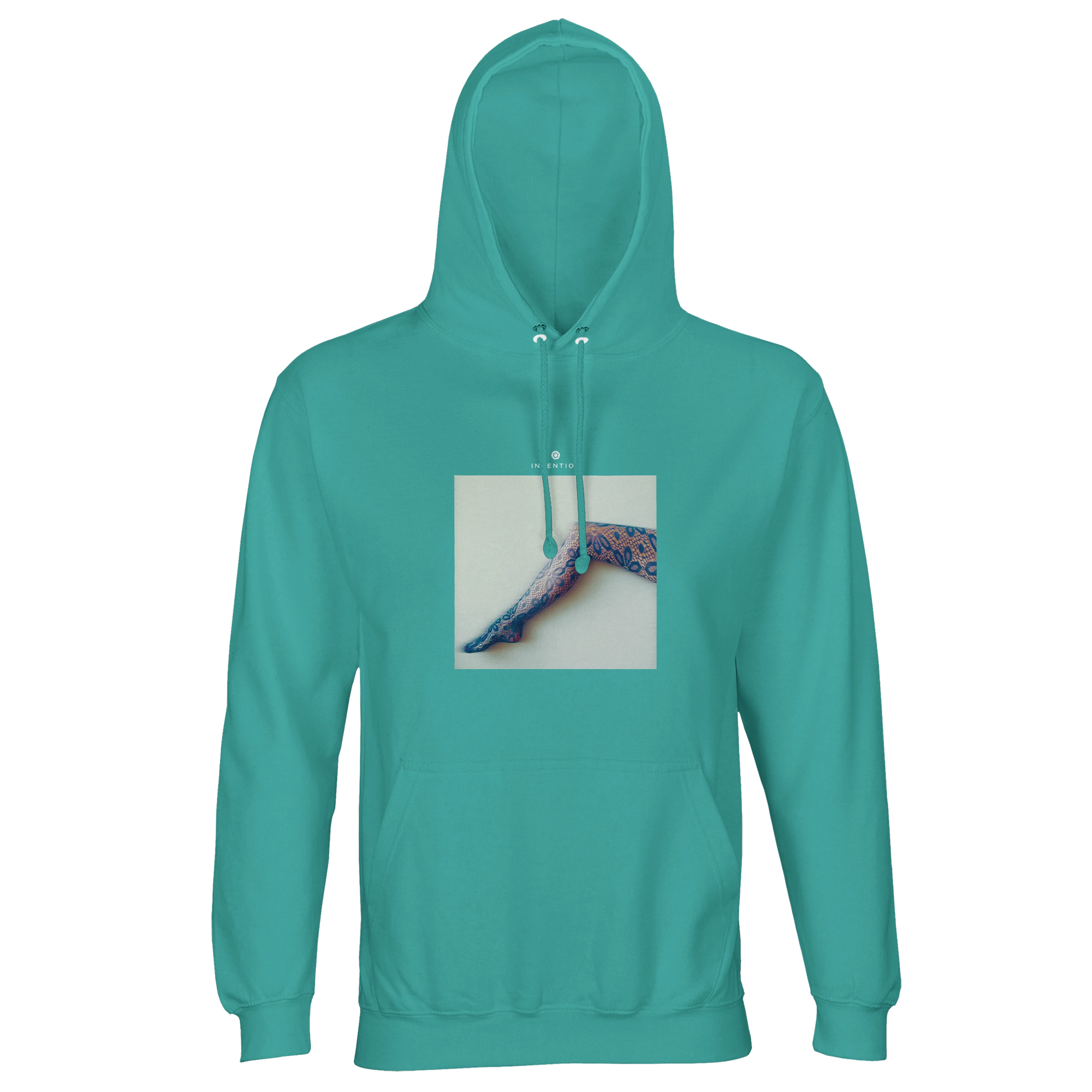Jazzy - "Lacey Leg" Hoodie pool blue XS 1