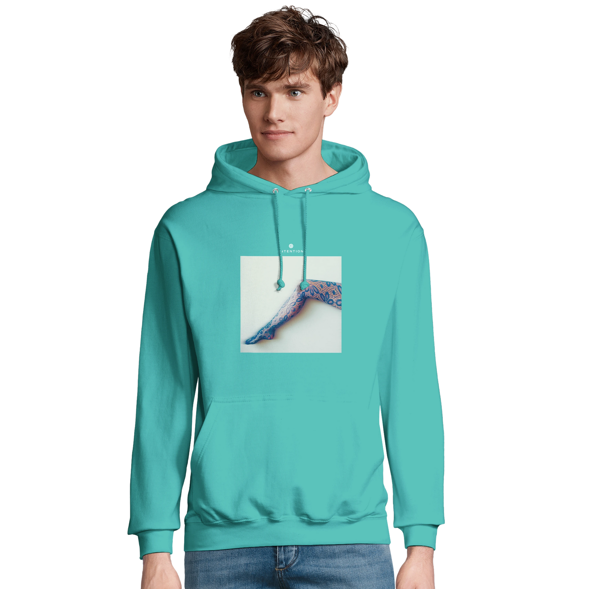 Jazzy - "Lacey Leg" Hoodie pool blue XS 3