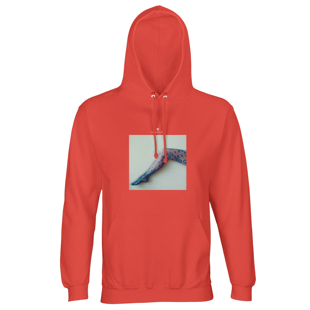 Jazzy - "Lacey Leg" Hoodie pop orange 1