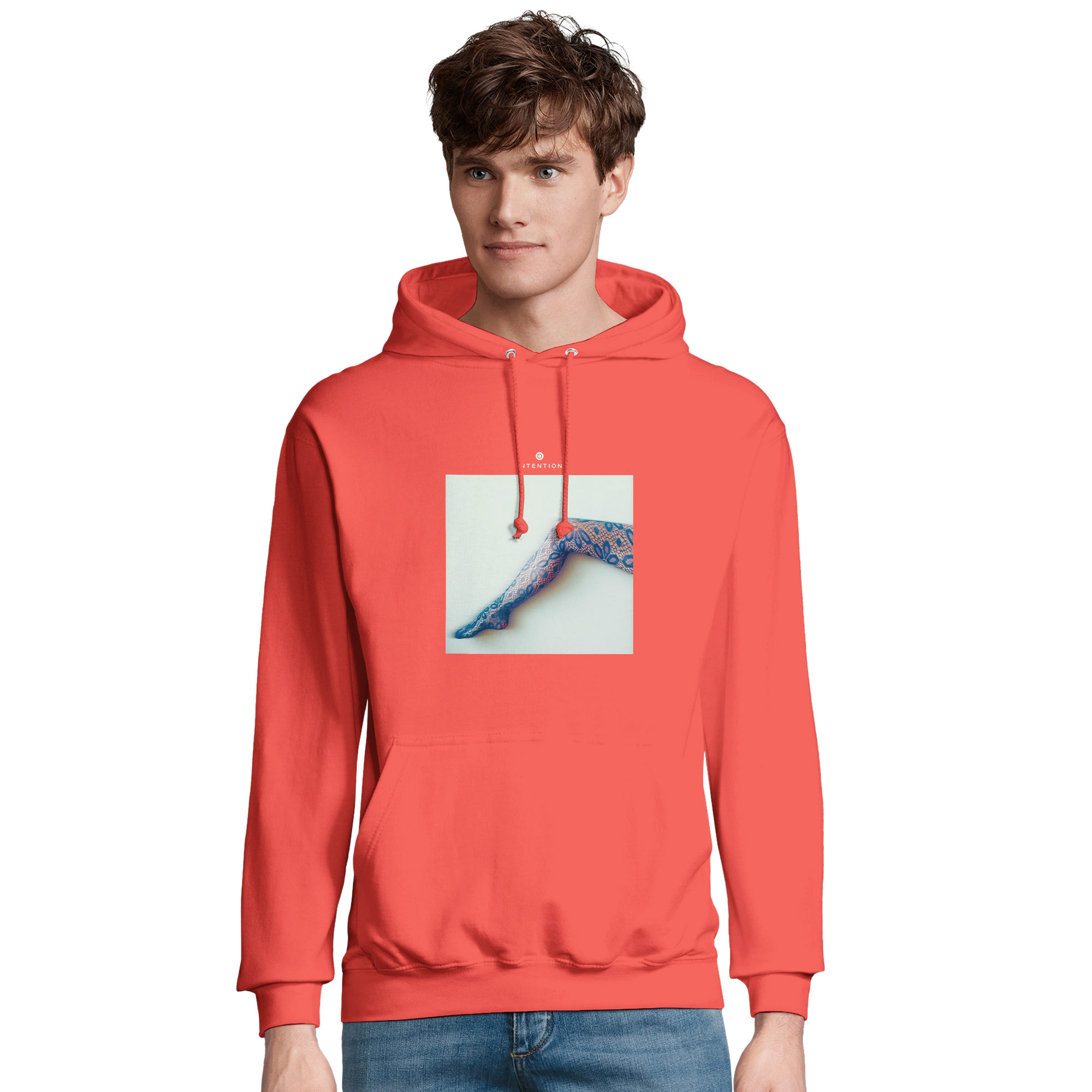 Jazzy - "Lacey Leg" Hoodie pop orange XS 3