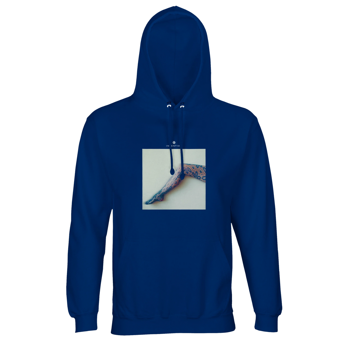 Jazzy - "Lacey Leg" Hoodie Royal Blue 1