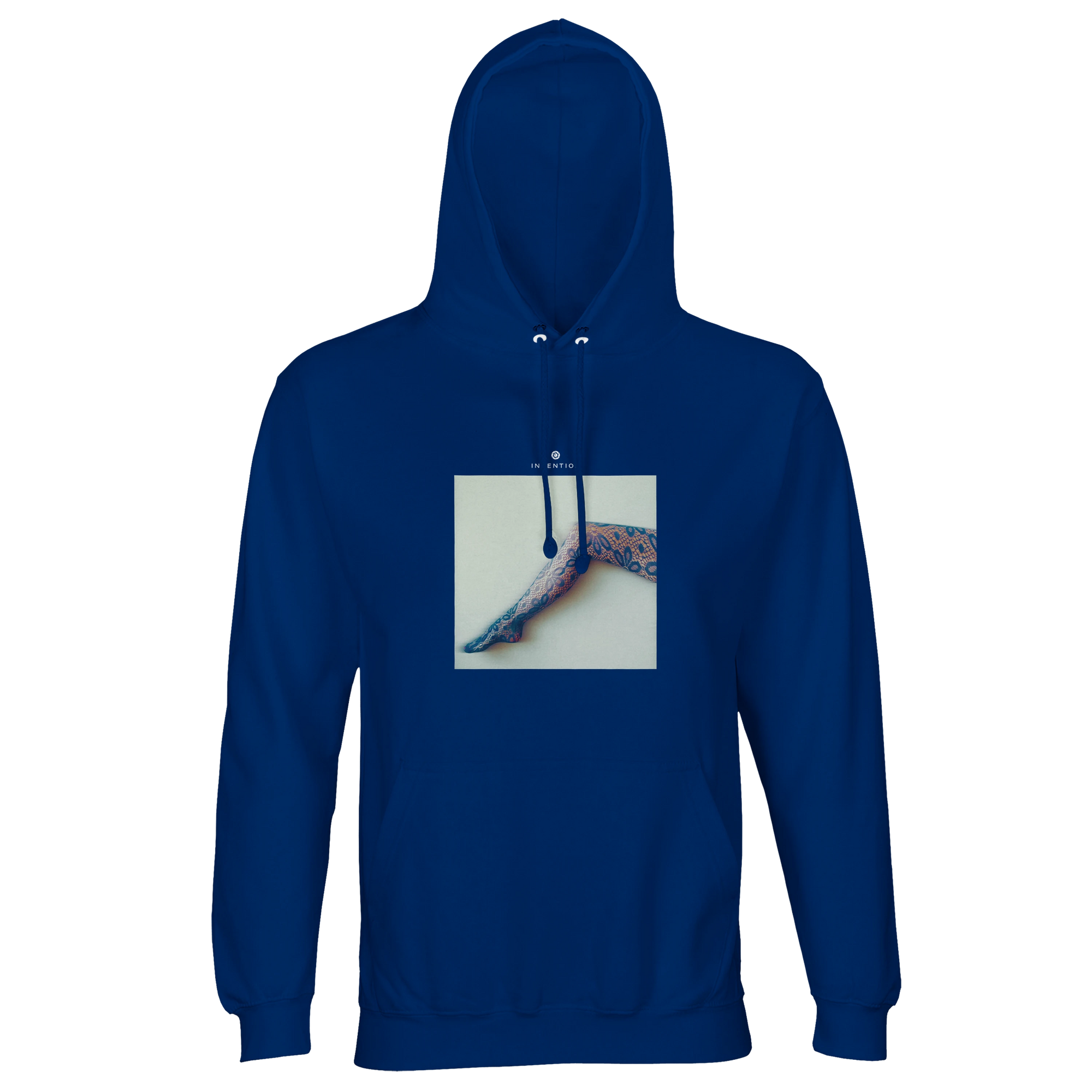 Jazzy - "Lacey Leg" Hoodie Royal Blue XS 1